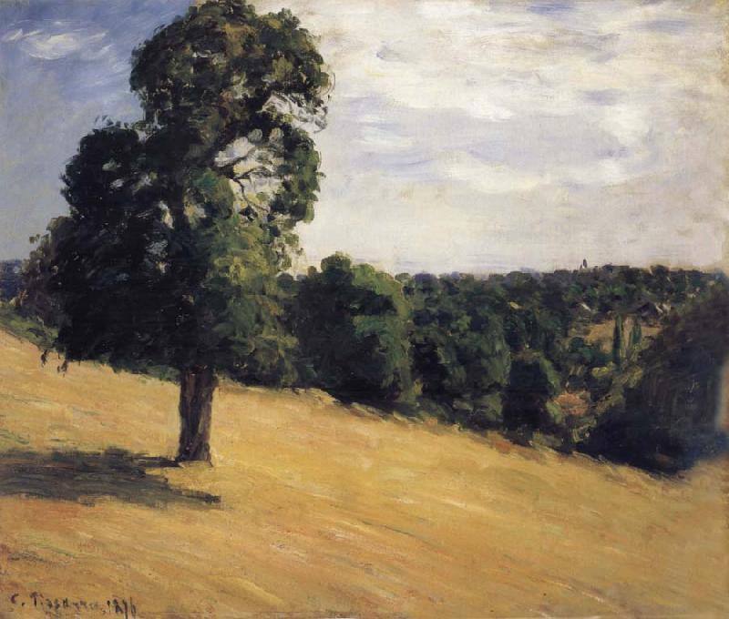 Camille Pissarro The Large pear tree at Montfoucault oil painting image